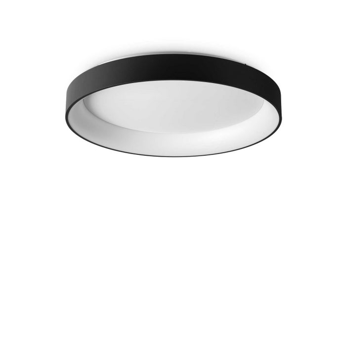 Lampada Da Soffitto Ziggy Pl D080 Nero Ideal-Lux