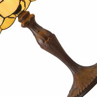 LÚZETE - LAMPADA DA TAVOLO 2 LUCI 40 CM TIFFANY JEWEL