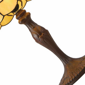 LÚZETE - LAMPADA DA TAVOLO 2 LUCI 40 CM TIFFANY JEWEL