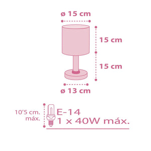 LÚZETE - LAMPADA DA TAVOLO A COLORI