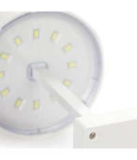 Lampada Da Tavolo A Led Touch Luce Calda Dimmerabile Batteria Ricaricabile Usb  Bianco       