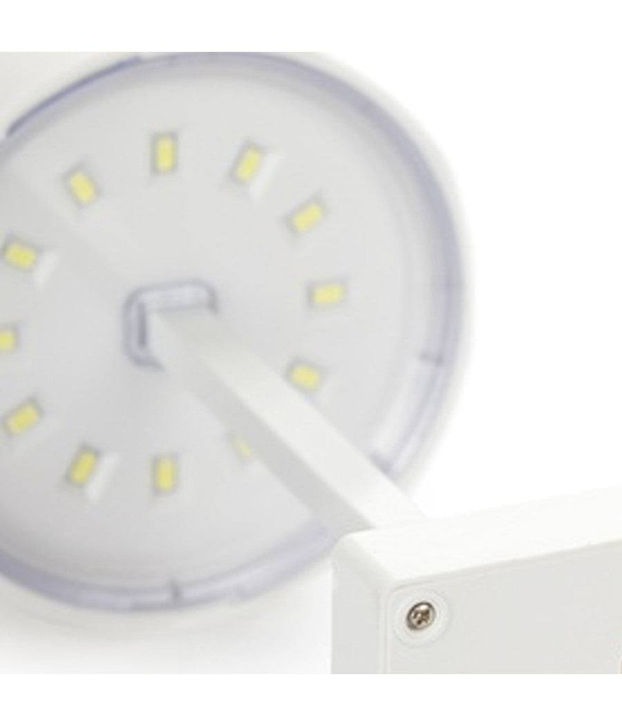 Lampada Da Tavolo A Led Touch Luce Calda Dimmerabile Batteria Ricaricabile Usb  Bianco       