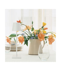 Lampada Da Tavolo A Led Usb Ricaricabile Bianco Per Interno Ed Esterno 3 Colori         