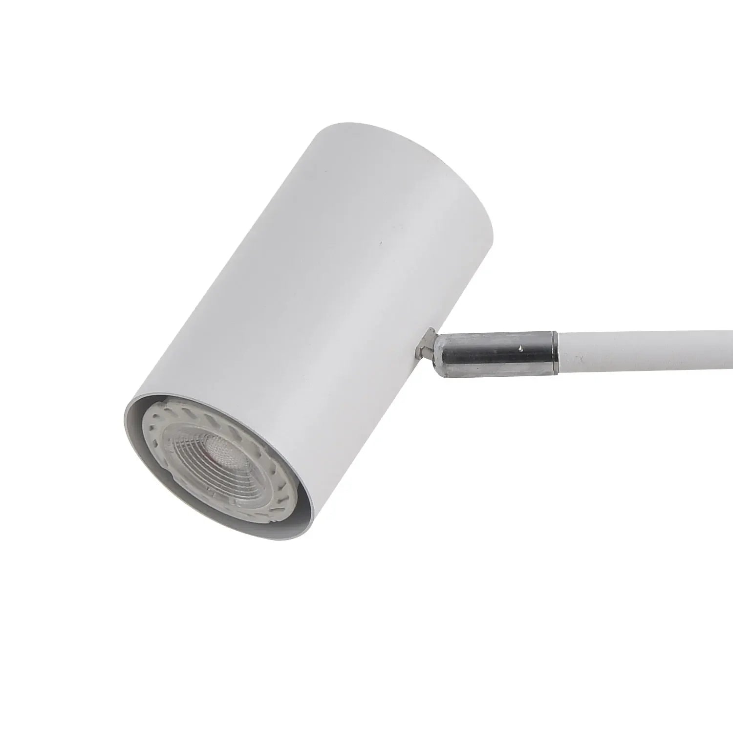 LÚZETE - LAMPADA DA TAVOLO ADARA IN ACCIAIO VERNICIATO BIANCO