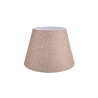 Lampada da tavolo base bianca e paralume tessuto colore beige LAGUNAH372634
