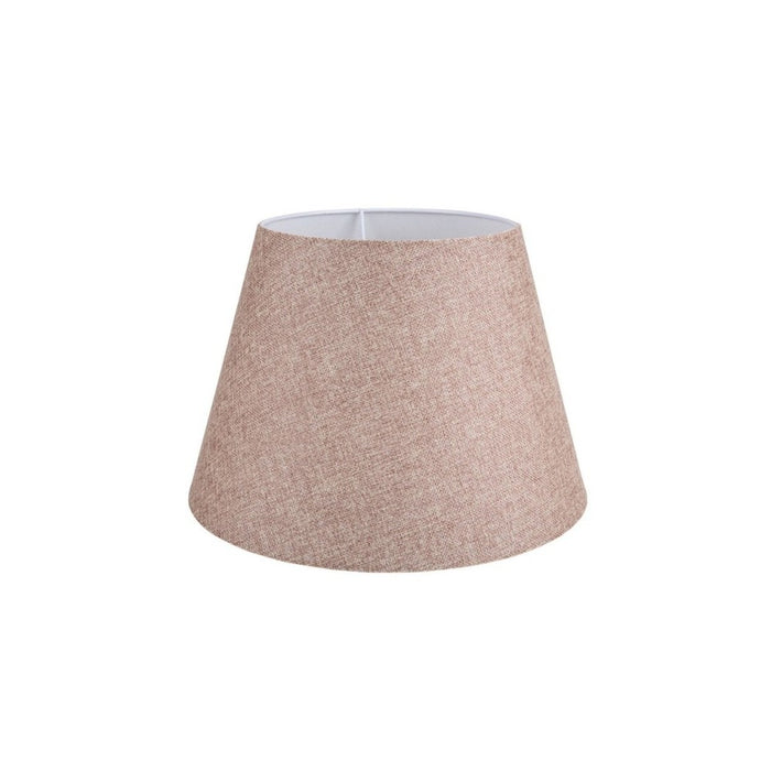 Lampada da tavolo base bianca e paralume tessuto colore beige LAGUNAH372634