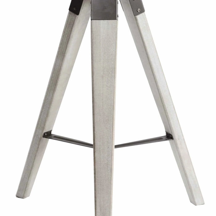 LÚZETE - LAMPADA DA TAVOLO COSME IN ACCIAIO INVECCHIATO