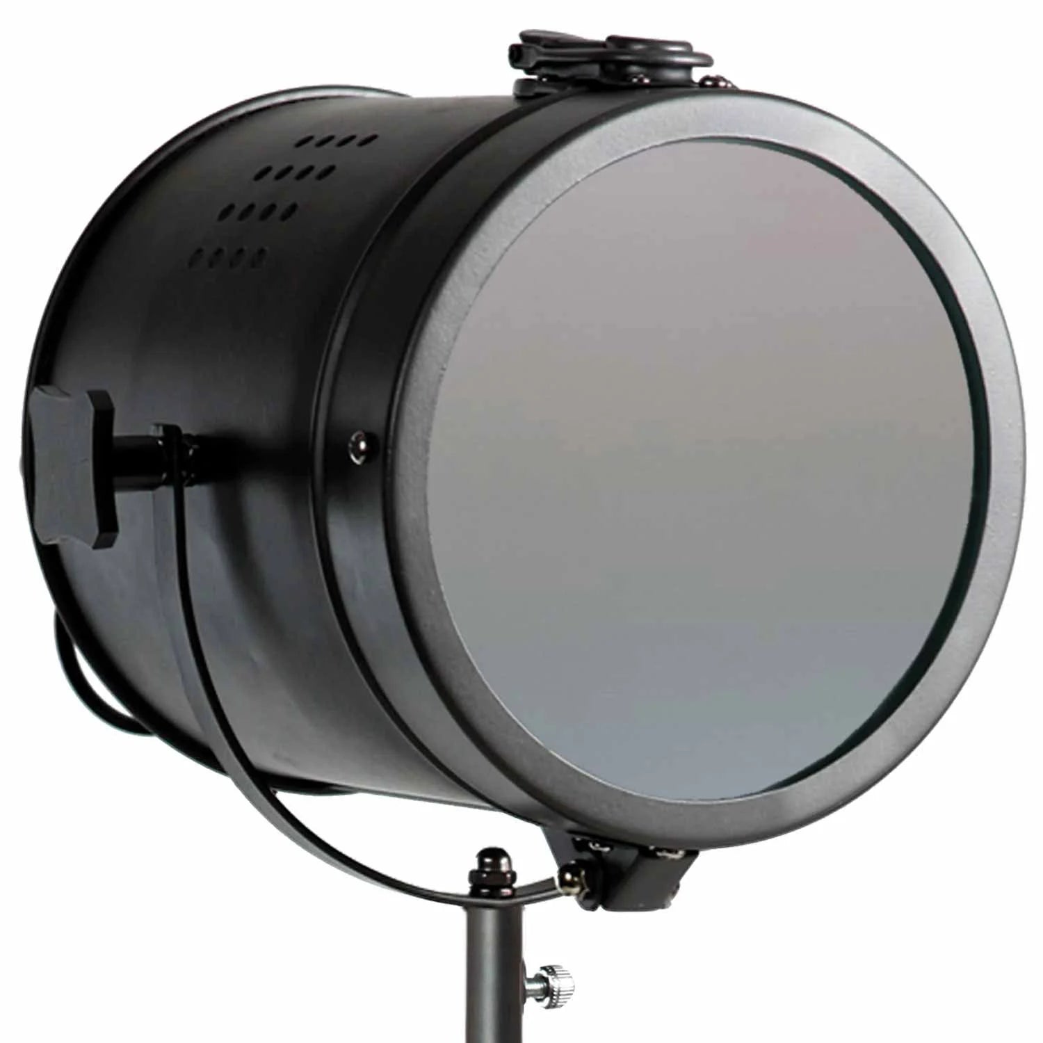 LÚZETE - LAMPADA DA TAVOLO COSME IN ACCIAIO INVECCHIATO