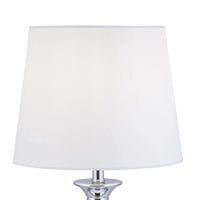 LÚZETE - LAMPADA DA TAVOLO CROMO E27 CONSTANZA