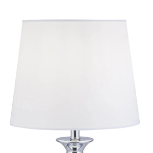 LÚZETE - LAMPADA DA TAVOLO CROMO E27 CONSTANZA