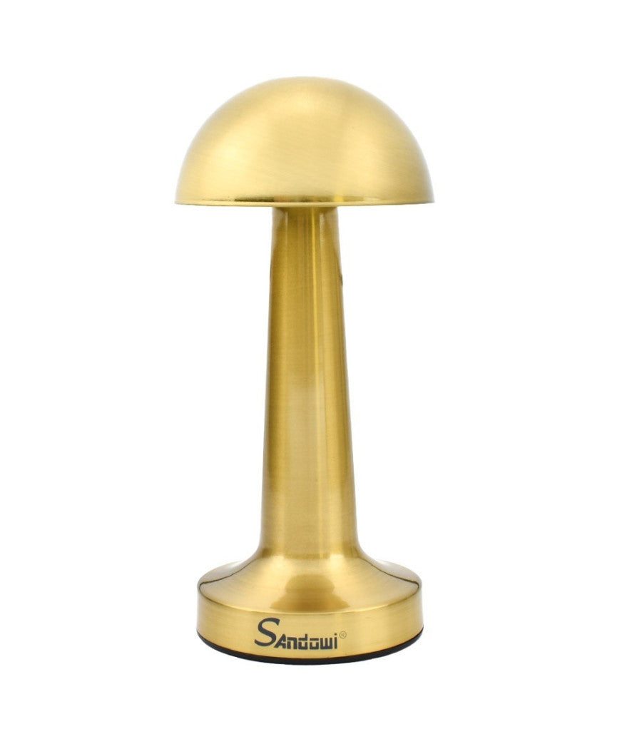 Lampada Da Tavolo Decorativa Led A Fungo Luce Bianca 3 Intensità  Di Luce Q-tl142         