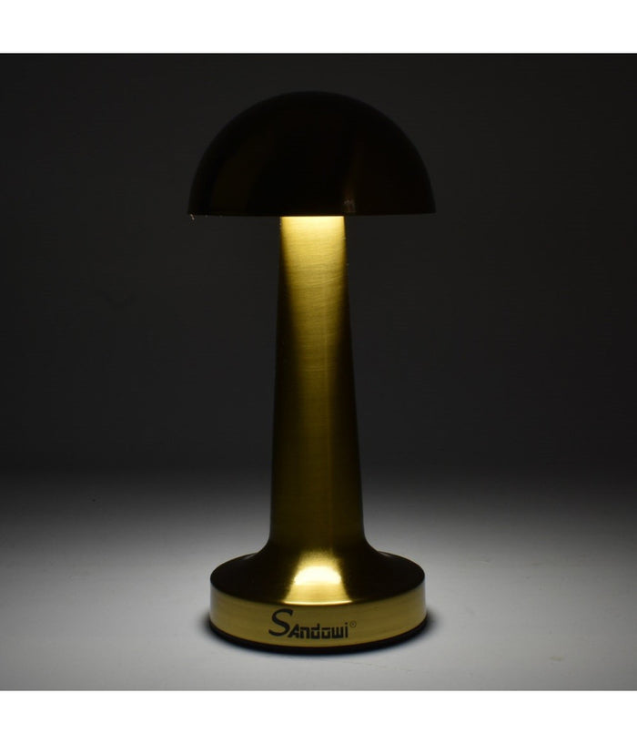 Lampada Da Tavolo Decorativa Led A Fungo Luce Bianca 3 Intensità  Di Luce Q-tl142         