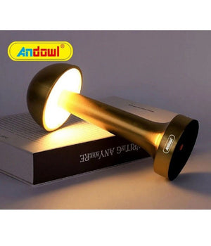 Lampada Da Tavolo Decorativa Led A Fungo Luce Bianca 3 Intensità  Di Luce Q-tl142         