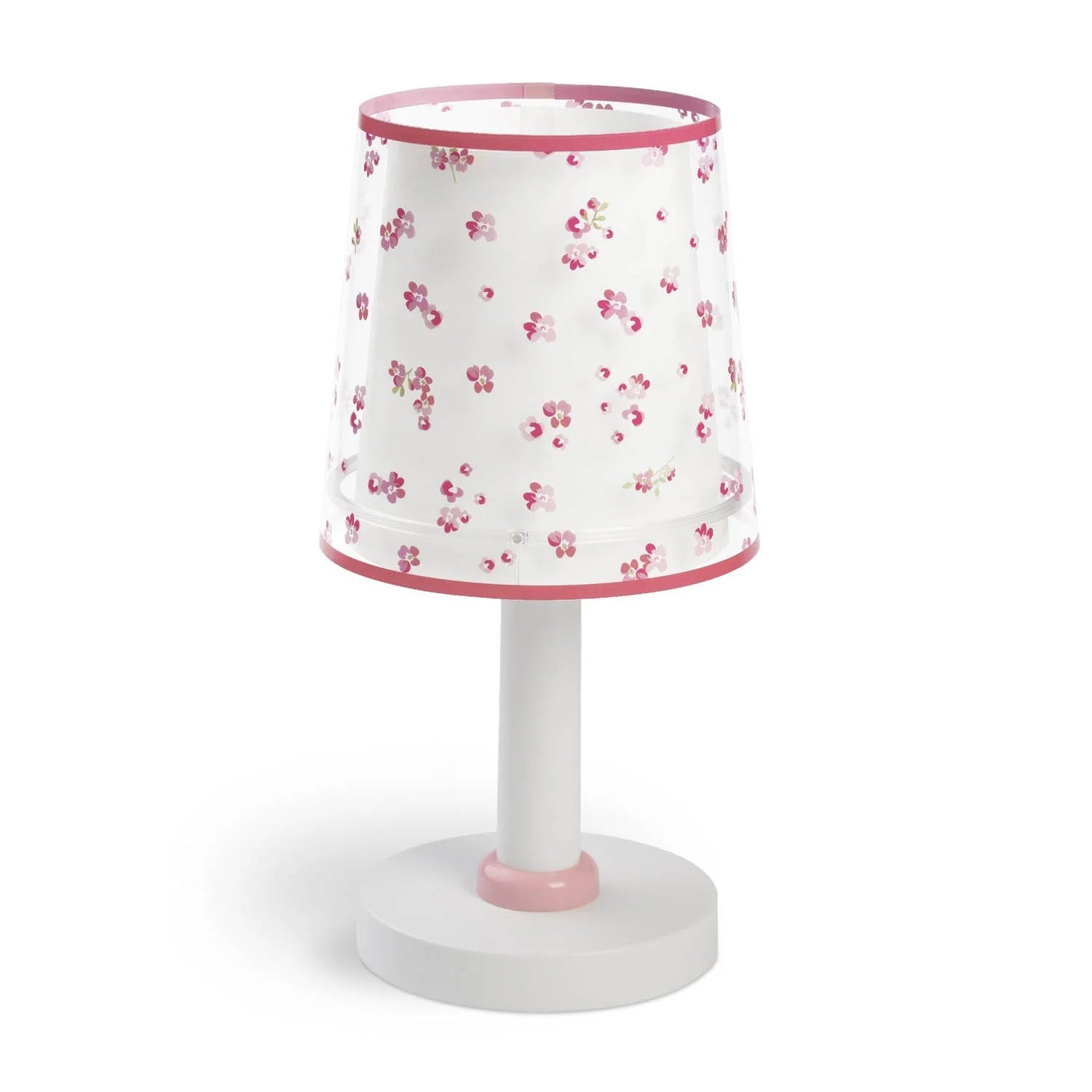 LÚZETE - LAMPADA DA TAVOLO DREAM FLOWERS PER BAMBINI E14 ROSA