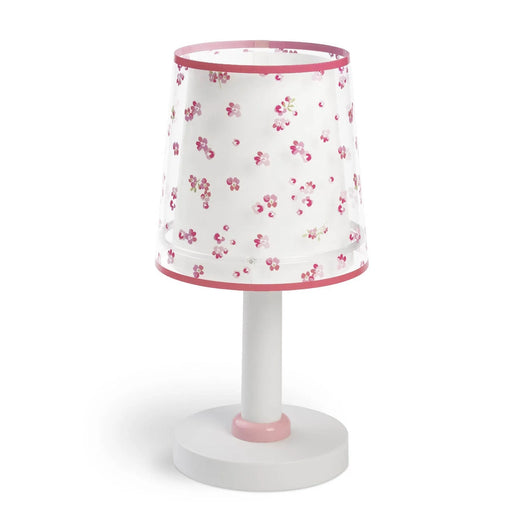 LÚZETE - LAMPADA DA TAVOLO DREAM FLOWERS PER BAMBINI E14 ROSA