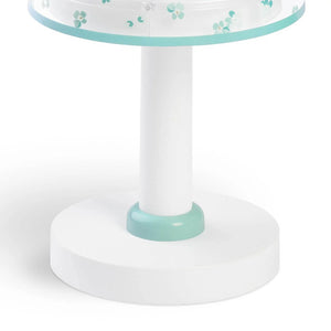 LÚZETE - LAMPADA DA TAVOLO DREAM FLOWERS PER BAMBINI E14 VERDE