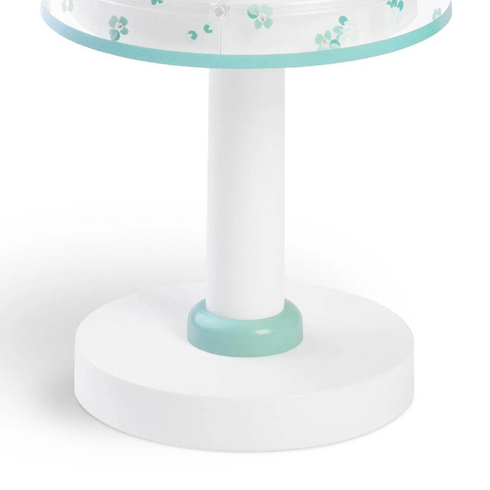 LÚZETE - LAMPADA DA TAVOLO DREAM FLOWERS PER BAMBINI E14 VERDE