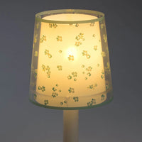 LÚZETE - LAMPADA DA TAVOLO DREAM FLOWERS PER BAMBINI E14 VERDE