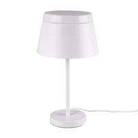 LÚZETE - LAMPADA DA TAVOLO DUQUESA IN METALLO BIANCO