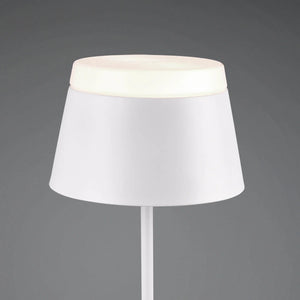 LÚZETE - LAMPADA DA TAVOLO DUQUESA IN METALLO BIANCO