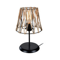 Lampada da tavolo Evren ASZ1127 in iuta
