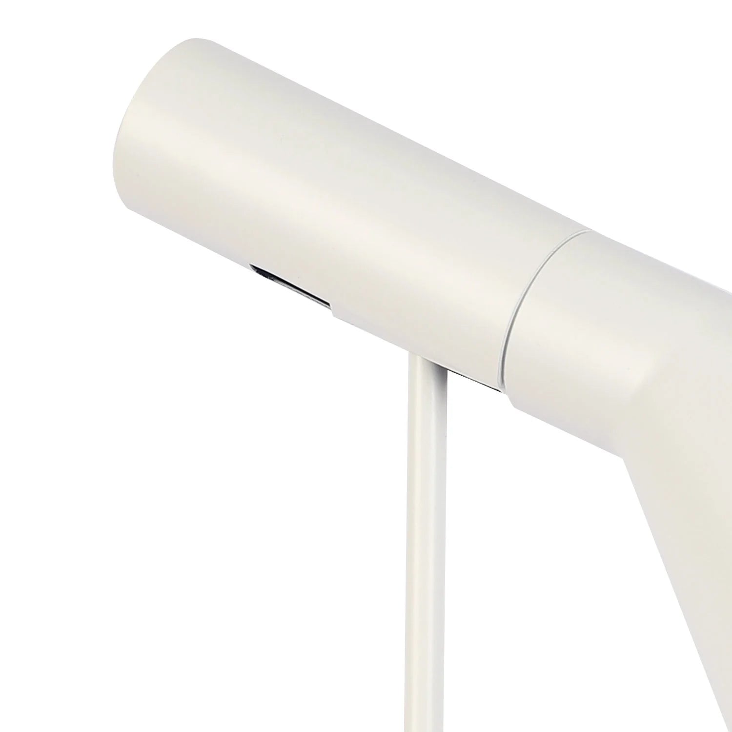 LÚZETE - LAMPADA DA TAVOLO IN ACCIAIO BIANCO BRENNA