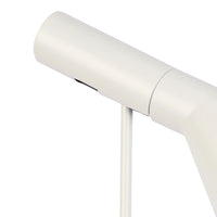 LÚZETE - LAMPADA DA TAVOLO IN ACCIAIO BIANCO BRENNA