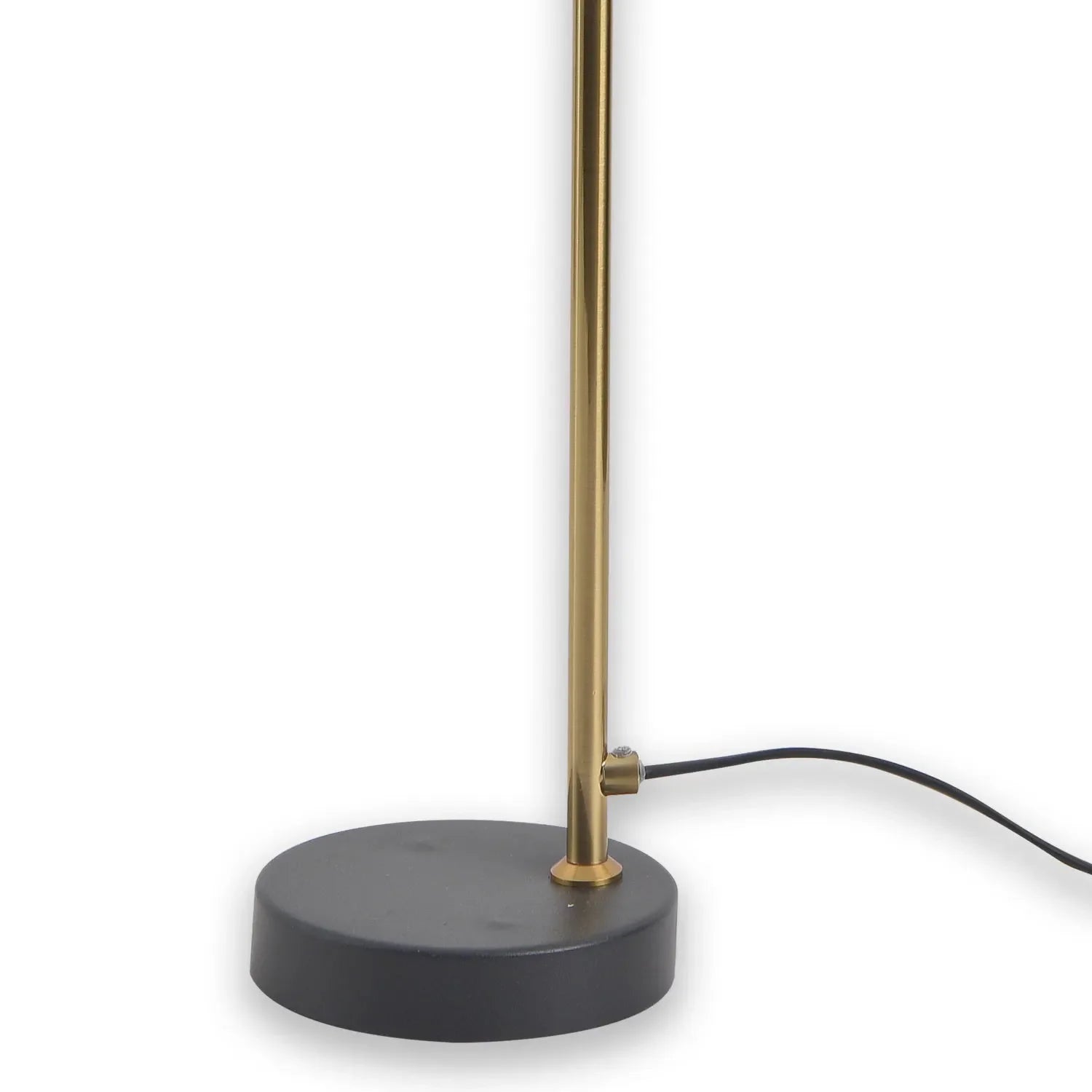 LÚZETE - LAMPADA DA TAVOLO IN ACCIAIO NERO/DORATO ADARA