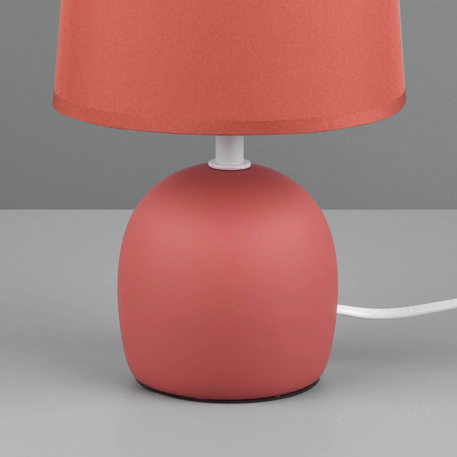 LÚZETE - LAMPADA DA TAVOLO IN CERAMICA ARANCIONE KUBRA