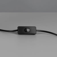 LÚZETE - LAMPADA DA TAVOLO IN CERAMICA NERA E14 KIBO