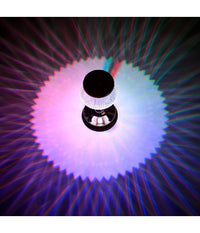 Lampada Da Tavolo In Cristallo Decorativa Con Led Rgb Touch Bianco 5v Q-tl153         