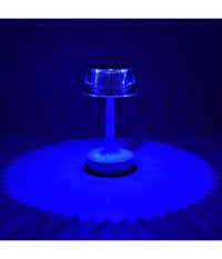 Lampada Da Tavolo In Cristallo Decorativa Con Led Rgb Touch Bianco 5v Q-tl153         