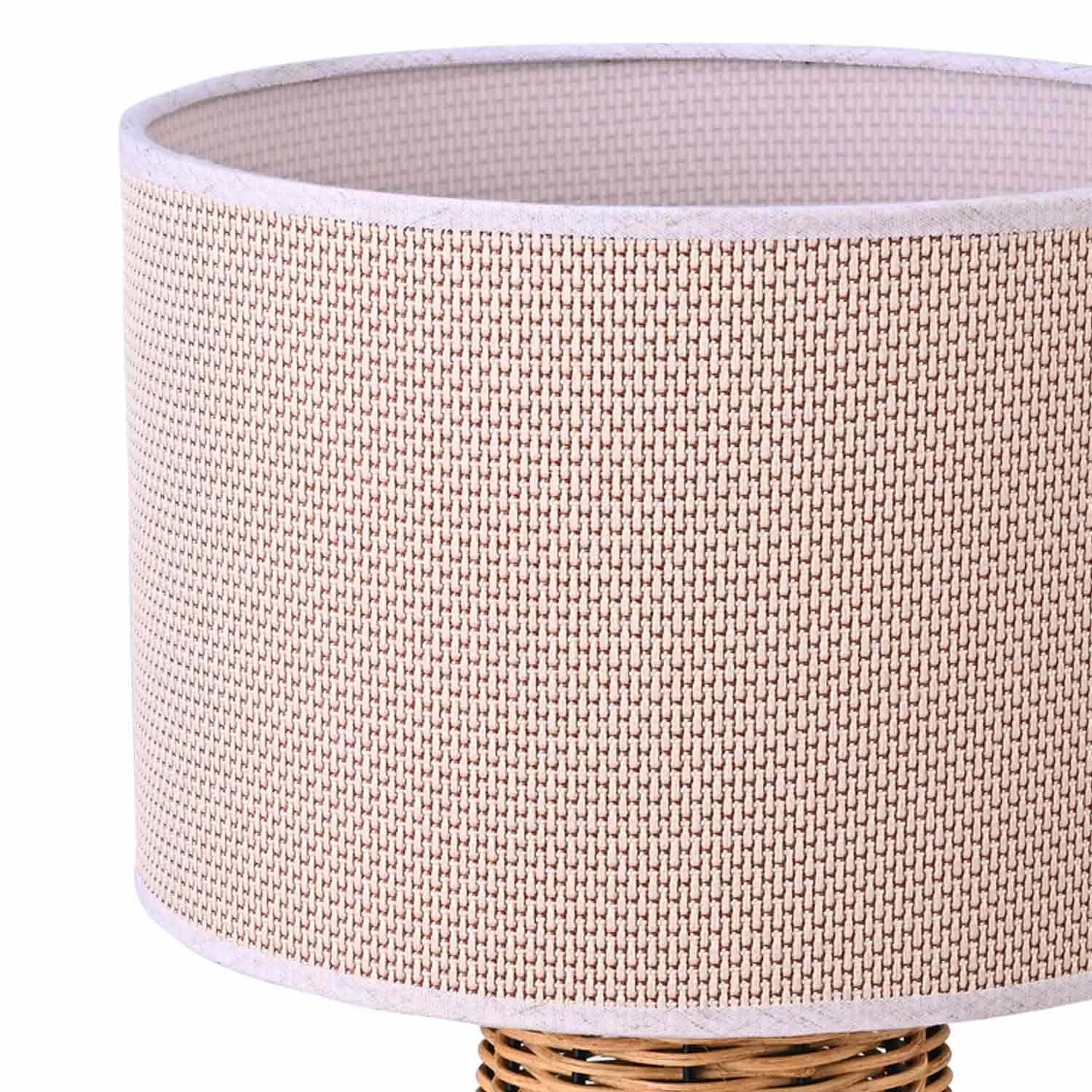 LÚZETE - LAMPADA DA TAVOLO IN RATTAN CAROLINA