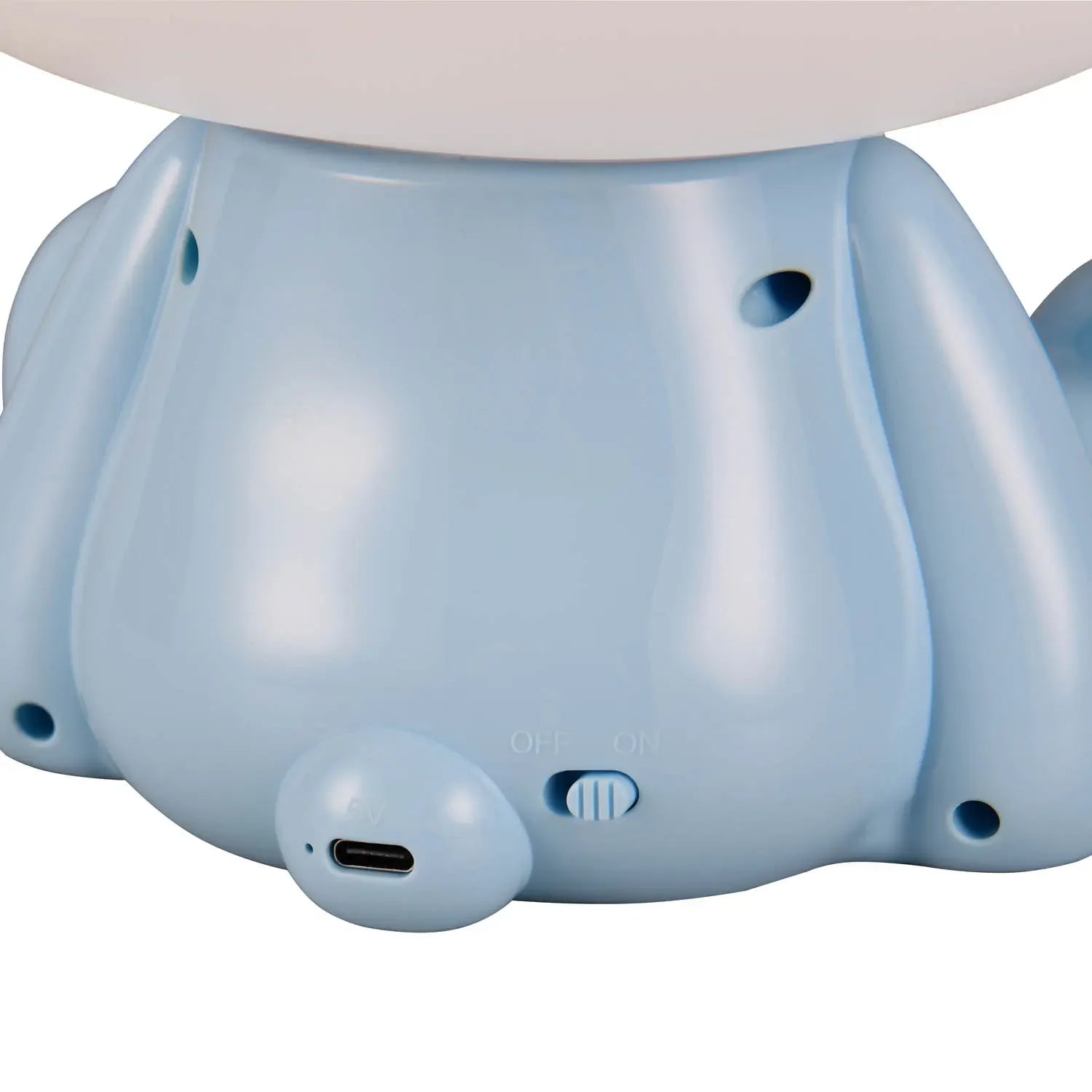 LÚZETE - LAMPADA DA TAVOLO LED 3W 3000K RGB ORSETTO BLU