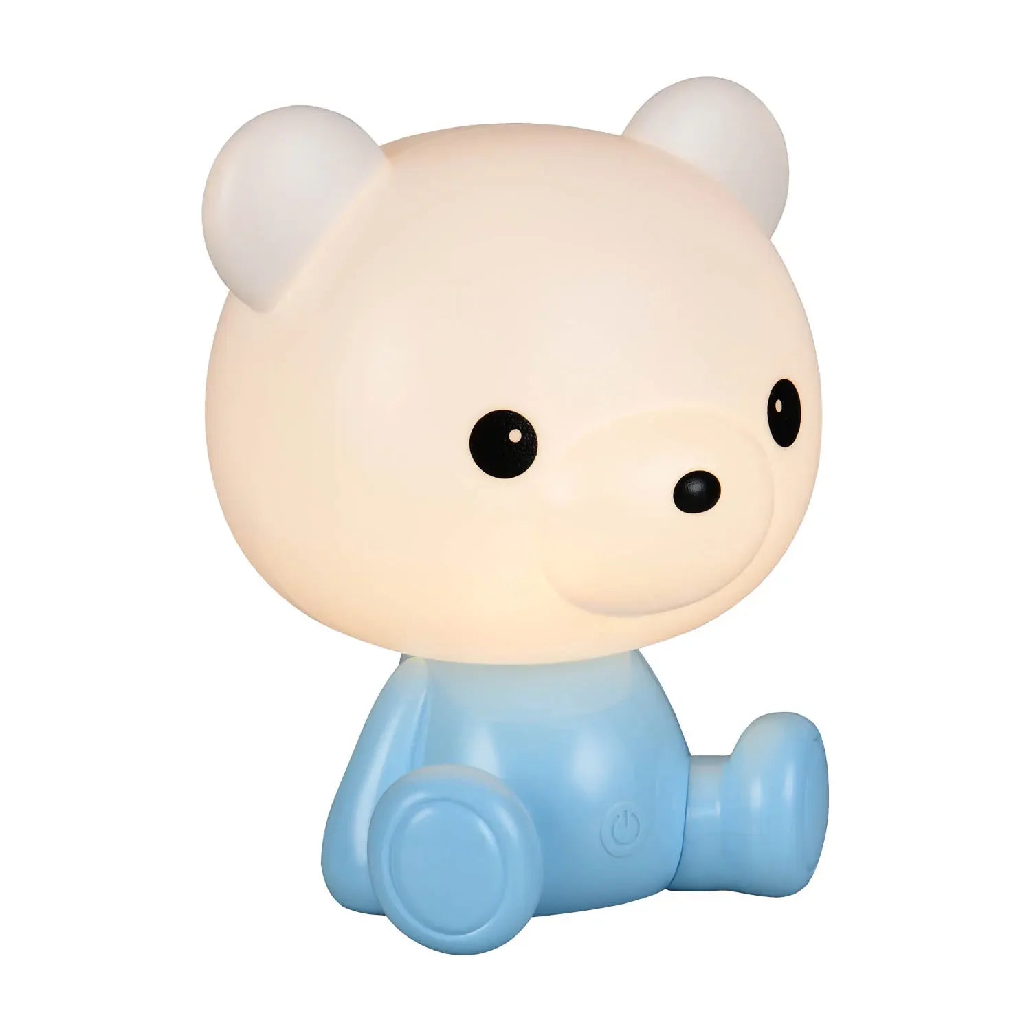 LÚZETE - LAMPADA DA TAVOLO LED 3W 3000K RGB ORSETTO BLU