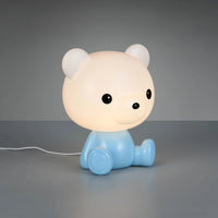 LÚZETE - LAMPADA DA TAVOLO LED 3W 3000K RGB ORSETTO BLU