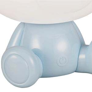 LÚZETE - LAMPADA DA TAVOLO LED 3W 3000K RGB ORSETTO BLU