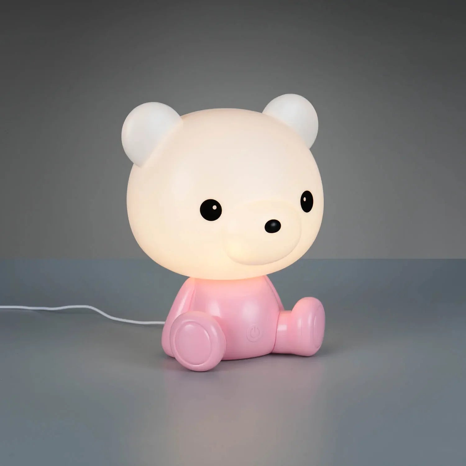 LÚZETE - LAMPADA DA TAVOLO LED 3W 3000K RGB ORSETTO ROSA