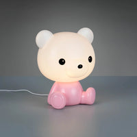 LÚZETE - LAMPADA DA TAVOLO LED 3W 3000K RGB ORSETTO ROSA