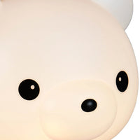 LÚZETE - LAMPADA DA TAVOLO LED 3W 3000K RGB ORSETTO ROSA