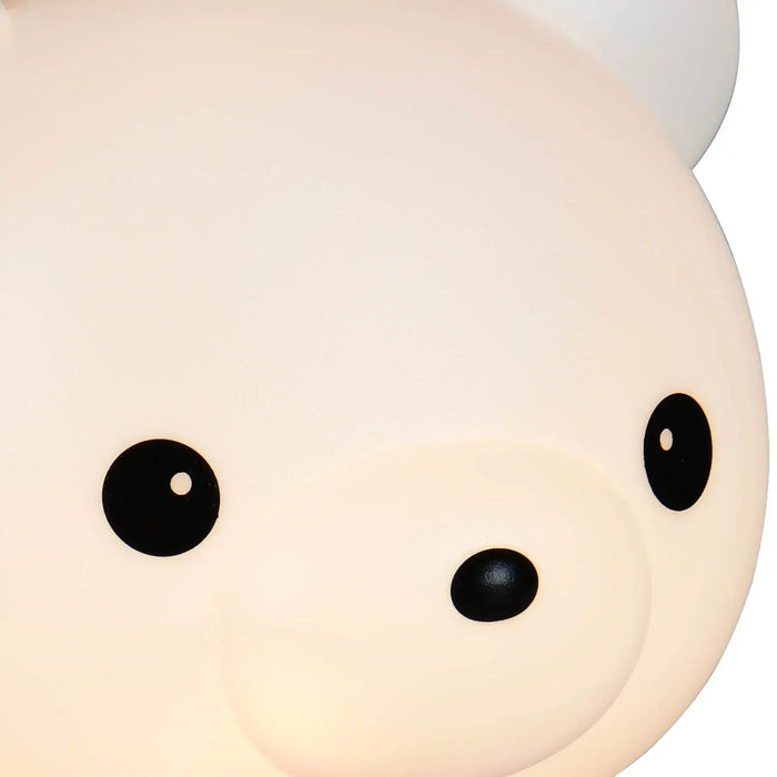 LÚZETE - LAMPADA DA TAVOLO LED 3W 3000K RGB ORSETTO ROSA