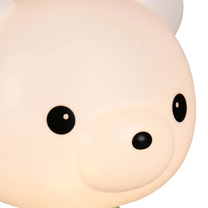 LÚZETE - LAMPADA DA TAVOLO LED 3W 3000K RGB ORSETTO VERDE