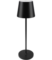 Trade Shop - Lampada Da Tavolo A Led Con Batteria Ricaricabile Touch Dimmerabile 3 Colori Bar -