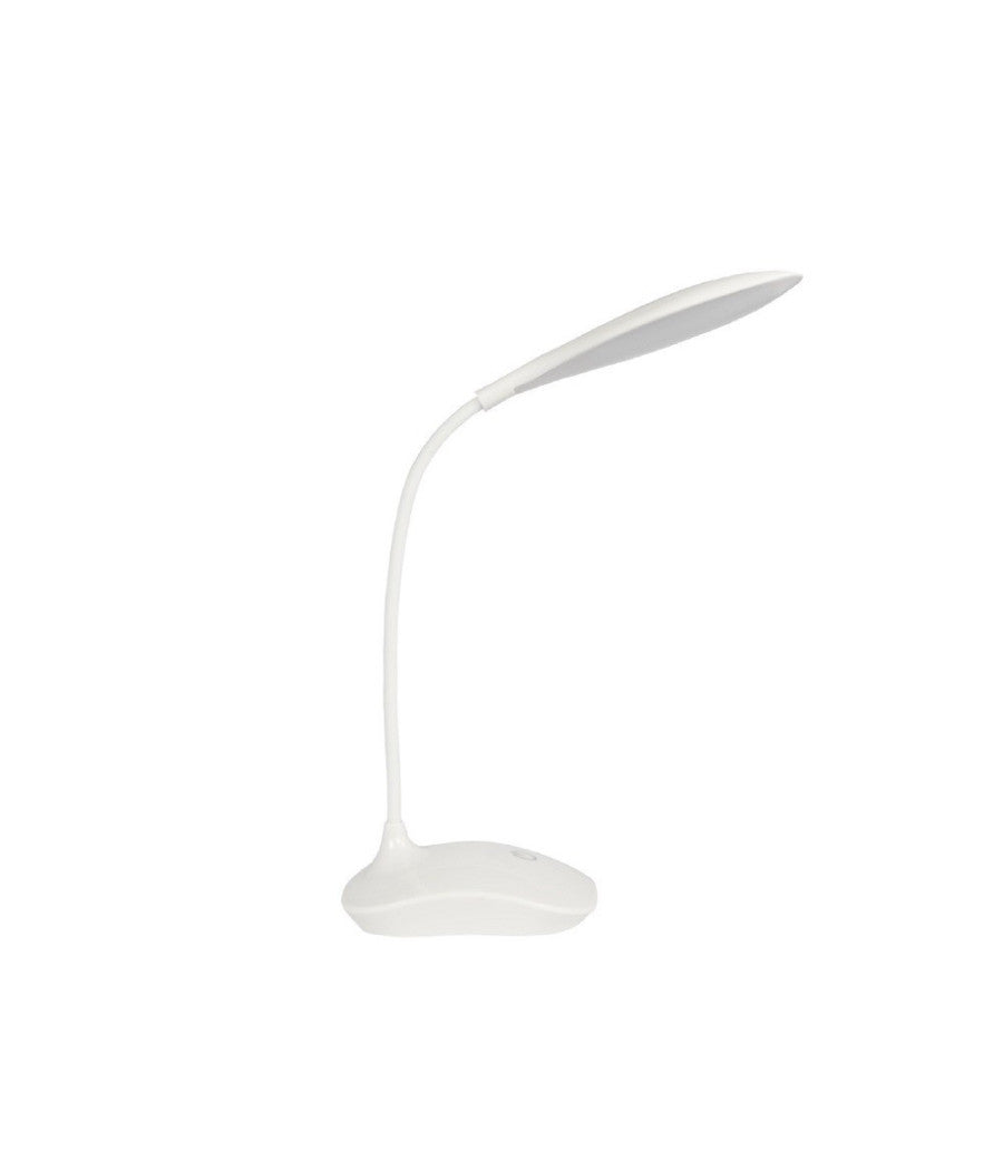 Trade Shop - Lampada Da Tavolo Led Usb Ricaricabile Dimmerabile Touch Design Moderno Dt-2102 -