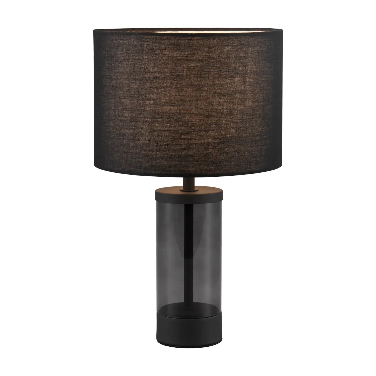 LÚZETE - LAMPADA DA TAVOLO METALLO NERO E14 GLADYS