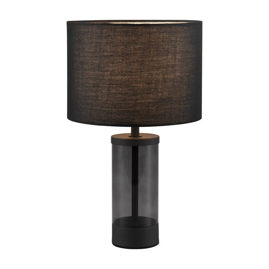 LÚZETE - LAMPADA DA TAVOLO METALLO NERO E14 GLADYS