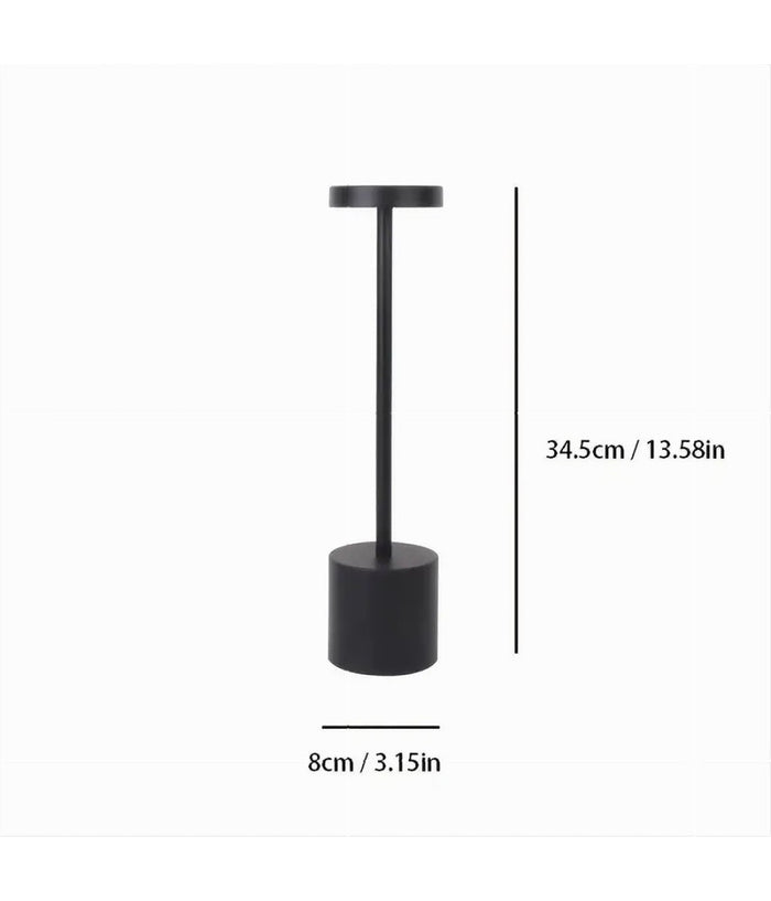 Lampada Da Tavolo Moderna Ricaricabile Usb Touch Portatile Luminosità  Regolabile         