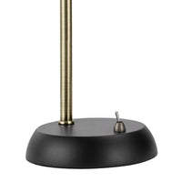 LÚZETE - LAMPADA DA TAVOLO NERO OPACO GABRIELLE