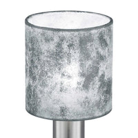 LÚZETE - LAMPADA DA TAVOLO PICCOLO PARALUME ARGENTO