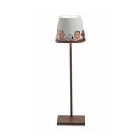 Lampada da Tavolo Poldina Pro Peanuts - Together ricaricabile e dimmerabile con batteria fino a 12 ore. Per uso esterno IP65